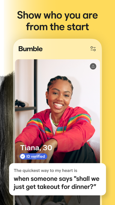 Bumble official App Store screenshot 2