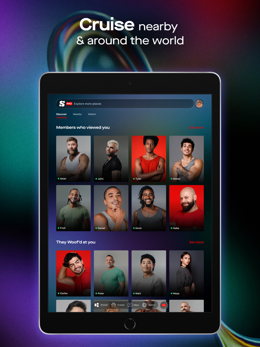 Scruff official App Store screenshot 1